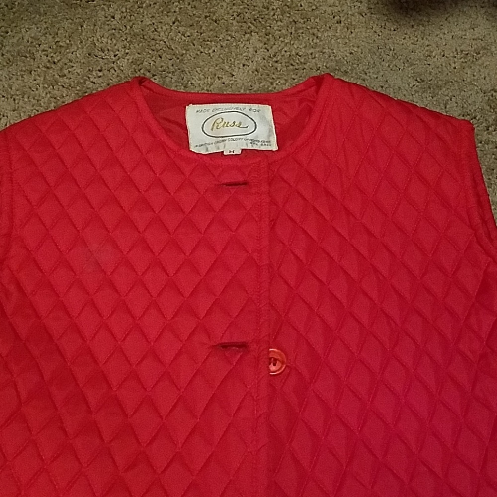 Woman's padded vest